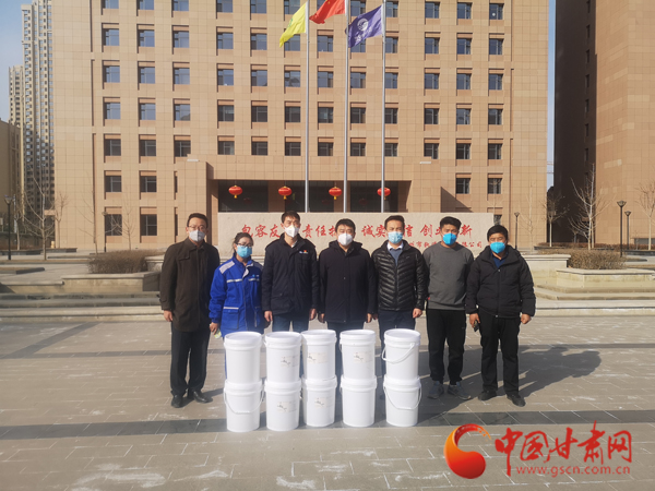 【甘肅全民戰(zhàn)“疫”】暖心！民革蘭州市委會(huì)捐助首批1噸防疫物資（圖）